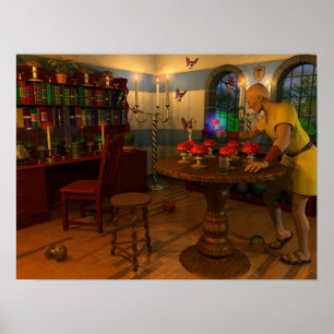 Póster El hombre de la seta