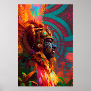 Póster El hombre de las aves Ken Gage Fantasy