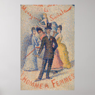 Póster El hombre de las damas (L'Homme à femmes)