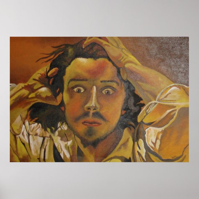 Póster El hombre desesperado (Frente)
