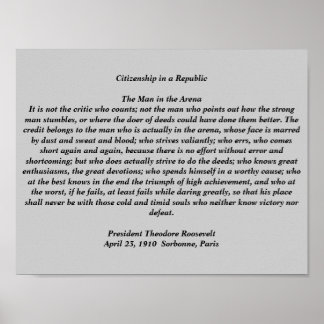 Póster El hombre en el escenario