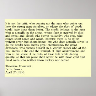 Póster El Hombre En La Arena