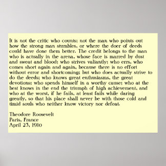 Póster El Hombre En La Arena