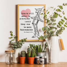 Póster El hombre estaño y el corazón inquebrantable