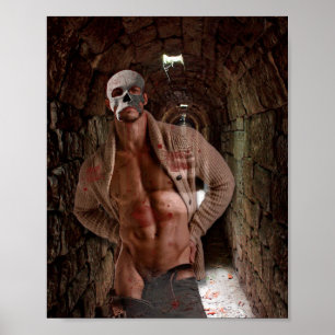 Póster El hombre fantasmal transparente de SlipperyJoe's
