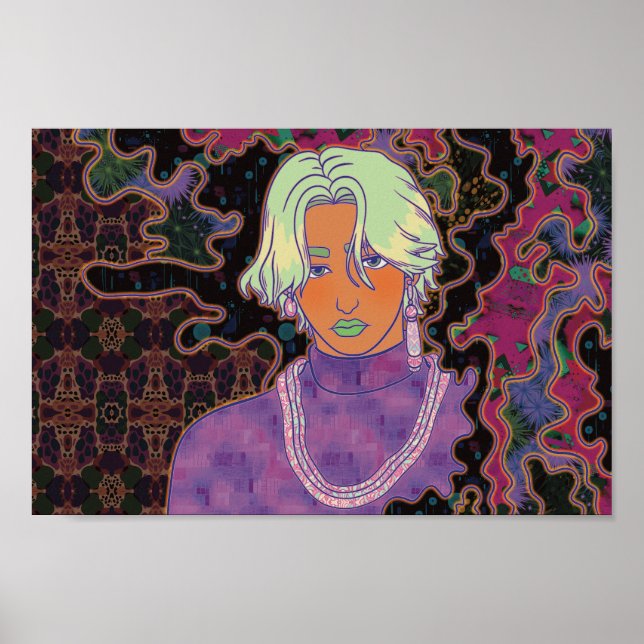 Póster El hombre místico (Frente)