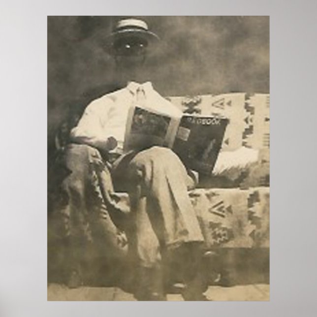 Póster El hombre poster invisible (Frente)