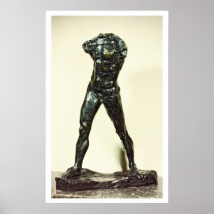 Póster El hombre que camina, 1877 (bronce)