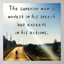 El Hombre Superior. Cita confuciosa.