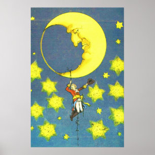 Póster El hombre y la luna