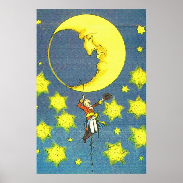Póster El hombre y la luna (Frente)