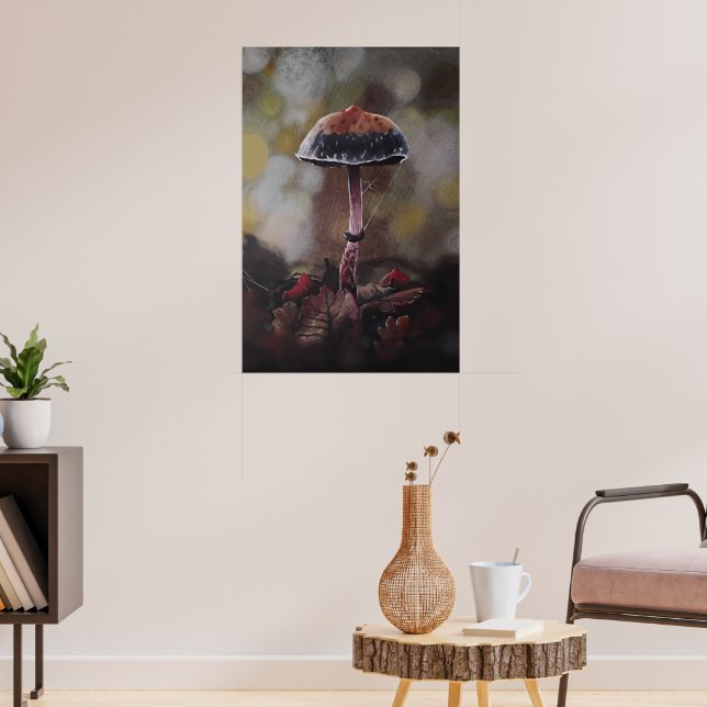 Póster El hongo herido (Salón 3)