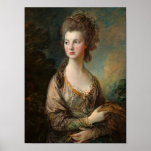 Póster El Honorable. Sra. Thomas Graham, 1775-1777