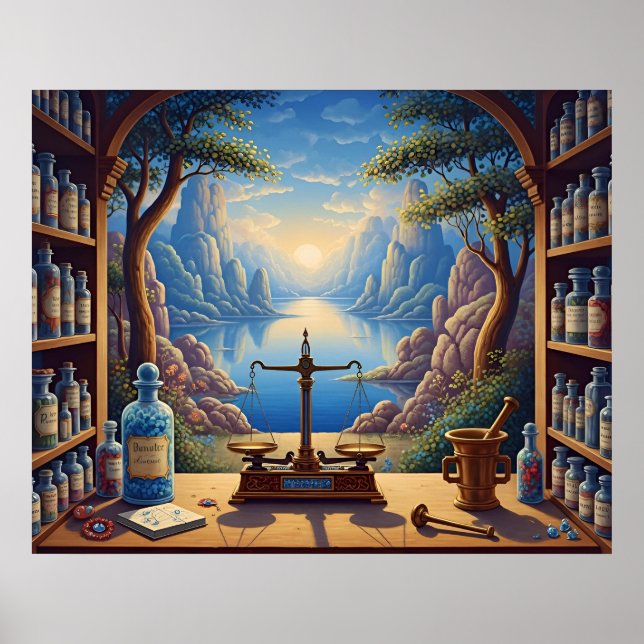 Póster El Horizonte del Alquimista (Frente)