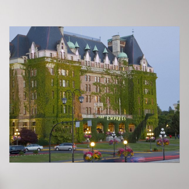 Póster El Hotel Empress en el puerto interior en (Frente)