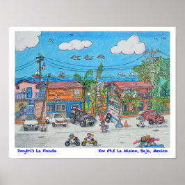 Póster El hotel y restaurante La Fonda de Dmytri