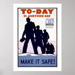 Póster El hoy es otro día WPA
