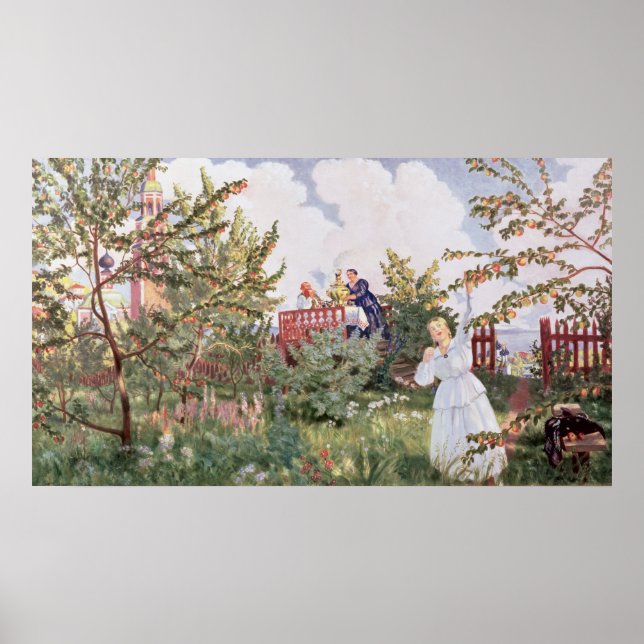 Póster El huerto, 1918 (Frente)