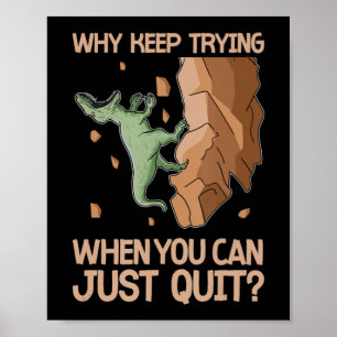 Póster El humor de los dinosaurios alpinos no intenta aba