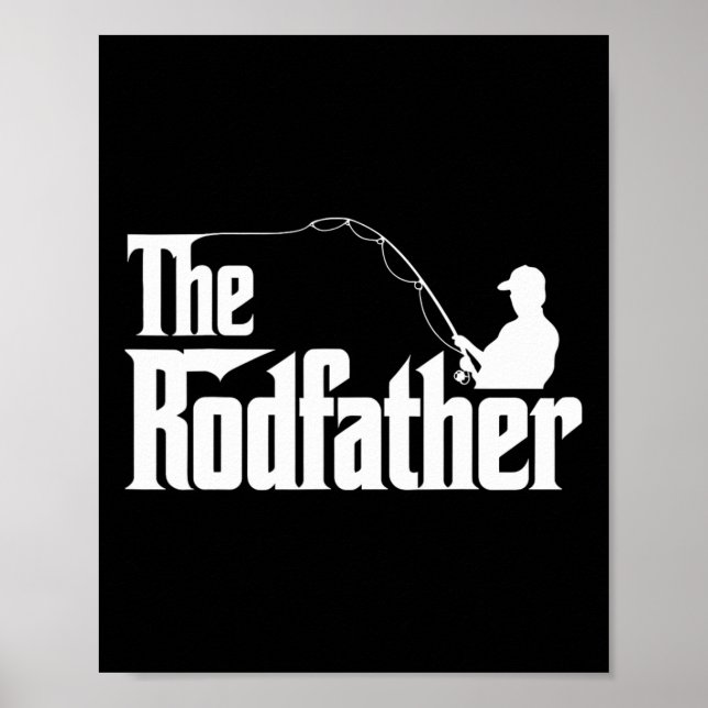 Póster El humor de los padres pescadores graciosos de Rod (Frente)