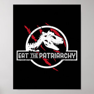 Póster El humor feminista de los dinosaurios patriarcales