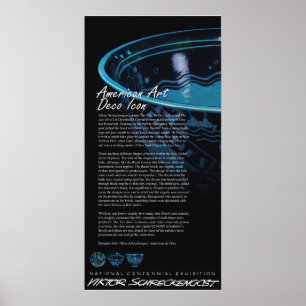 Póster El icónico Jazz Bowl de Viktor Schreckengost