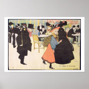 Póster El ilustracion de la cubierta para el "La compite