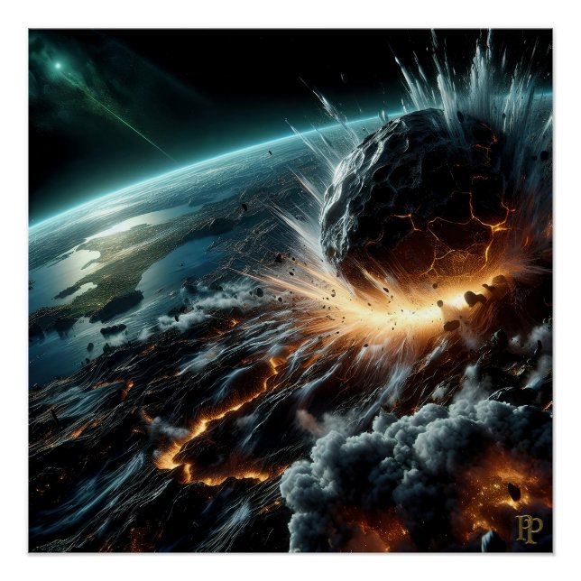 Póster El impacto (Anverso)