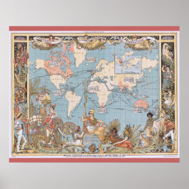 Póster El imperio británico en 1886