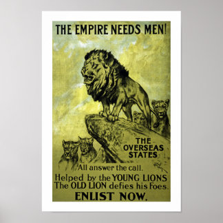 Póster ¡El Imperio Necesita Hombres!