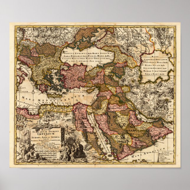 Póster El imperio turco (Frente)