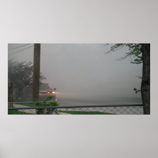 Póster El incendio (Frente)