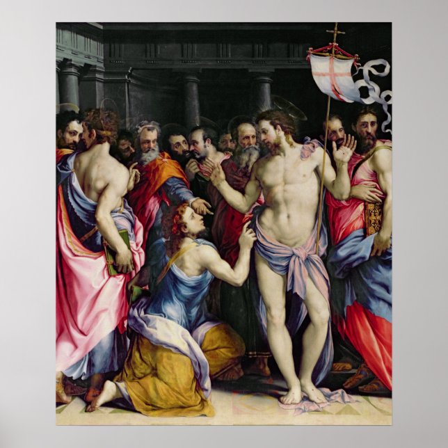 Póster El incremento de Santo Tomás, c.1547 (Frente)