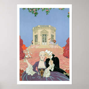 Póster El Indolents, ilustracion para los 'Fetes Galantes