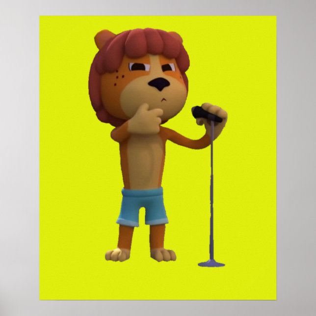 Póster el infantil en el pasillo (Frente)