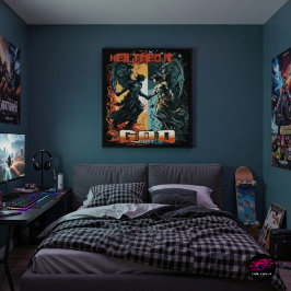 Póster El Infierno Lo Intentó Dios Negó La Fe Cristiana