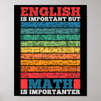 El inglés es importante, pero la matemática es imp