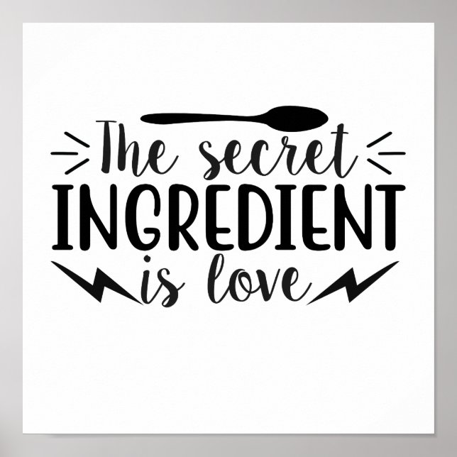Póster El ingrediente secreto es el amor (Frente)