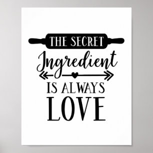 Póster El ingrediente secreto es el amor