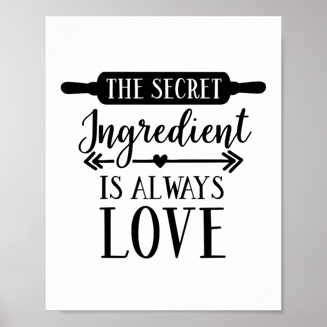 Póster El ingrediente secreto es el amor (Frente)