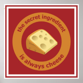 Póster El ingrediente secreto es siempre el queso