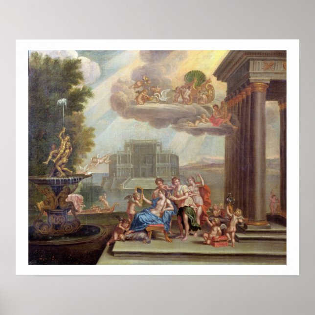 Póster El inodoro de Venus, siglo XVIII (Frente)