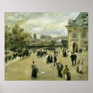 Póster El Instituto, Quai Malaquais Auguste Renoir