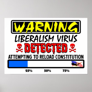 Póster ¡El intentar recargar la constitución!