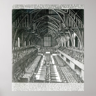 Póster El interior de Westminster Hall