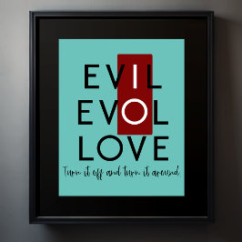 Póster El interruptor rojo del diablo lo apaga