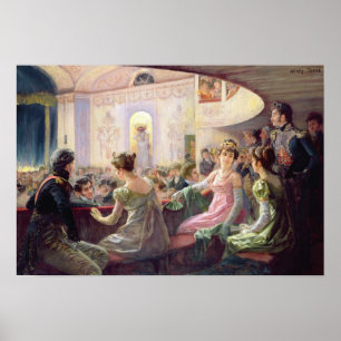 Póster El intervalo en el teatro