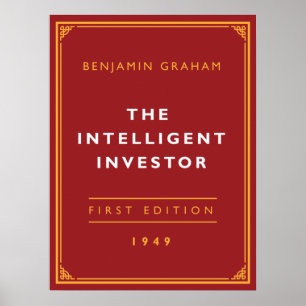Póster El inversor inteligente - Benjamin Graham