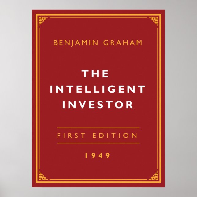 Póster El inversor inteligente - Benjamin Graham (Frente)