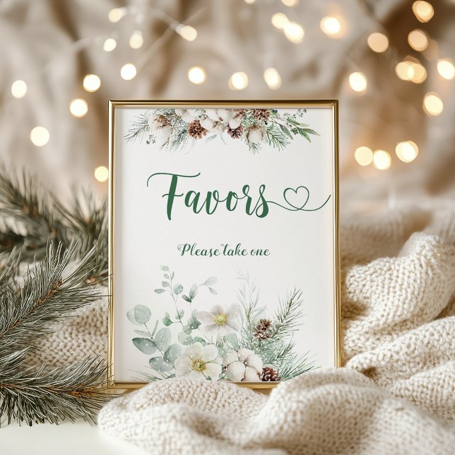 Póster El invierno siempre verde y elegante favores se ll (Subido por el creador)